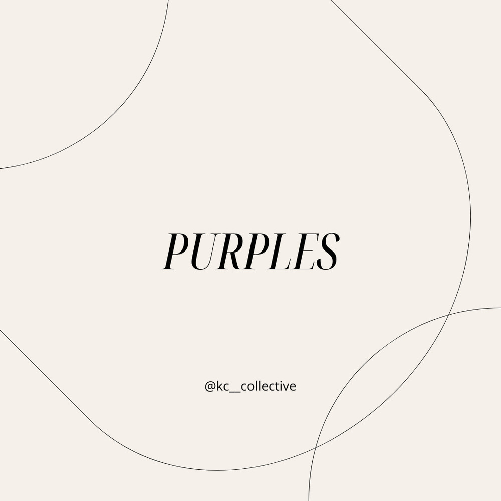PURPLE CLOTHING + SHOES